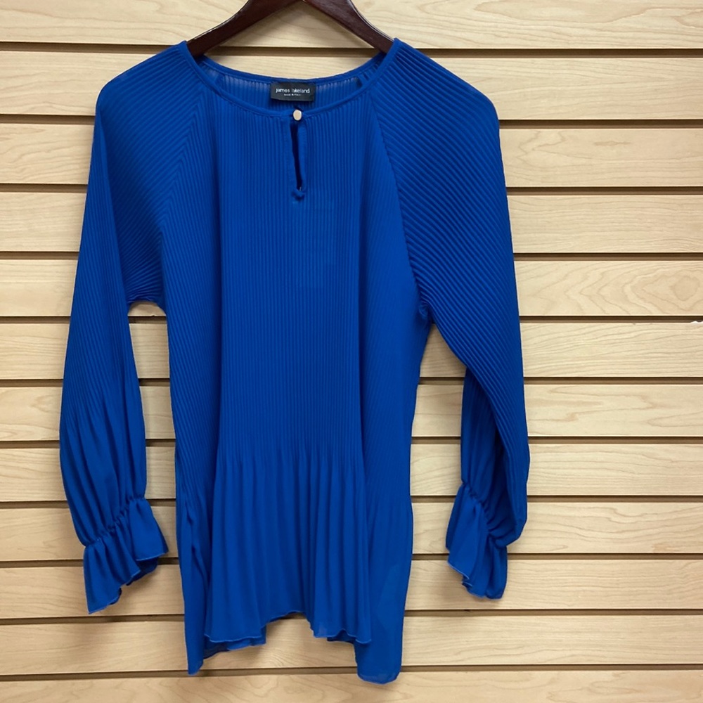 James Lakeland women blouse Size 12 made in Italy. Italy size 44